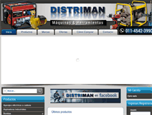 Tablet Screenshot of distriman.com